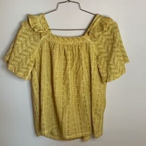 Ces Femme Embroidered Boho Top​​​​​